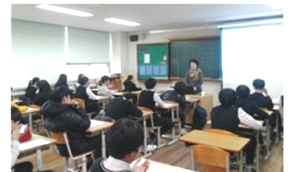 온양신정중학교 교육 현장 3 생명존중교육 현장